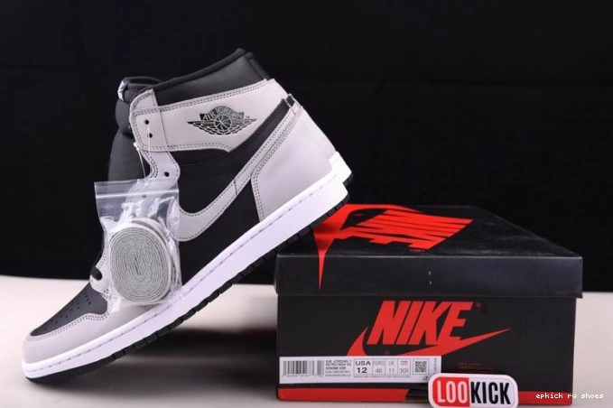 Cheap White High Smoke Retro 1 Grey Jordan Black Light 555088-035 Air 0701